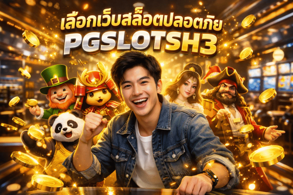 เลือกเว็บสล็อตปลอดภัย PGSLOTSH3