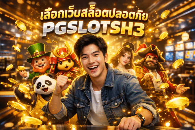 เลือกเว็บสล็อตปลอดภัย PGSLOTSH3