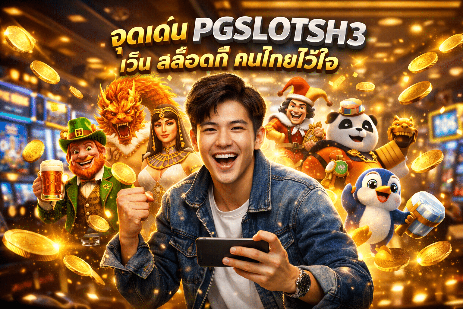 จุดเด่น PGSLOTSH3 เว็บสล็อตที่คนไทยไว้ใจ
